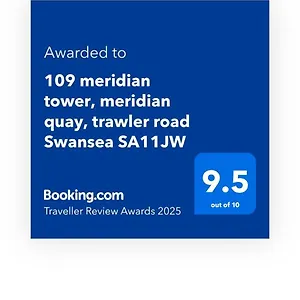 109 Meridian Tower, Meridian Quay, Trawler Road Sa11jw Apartment